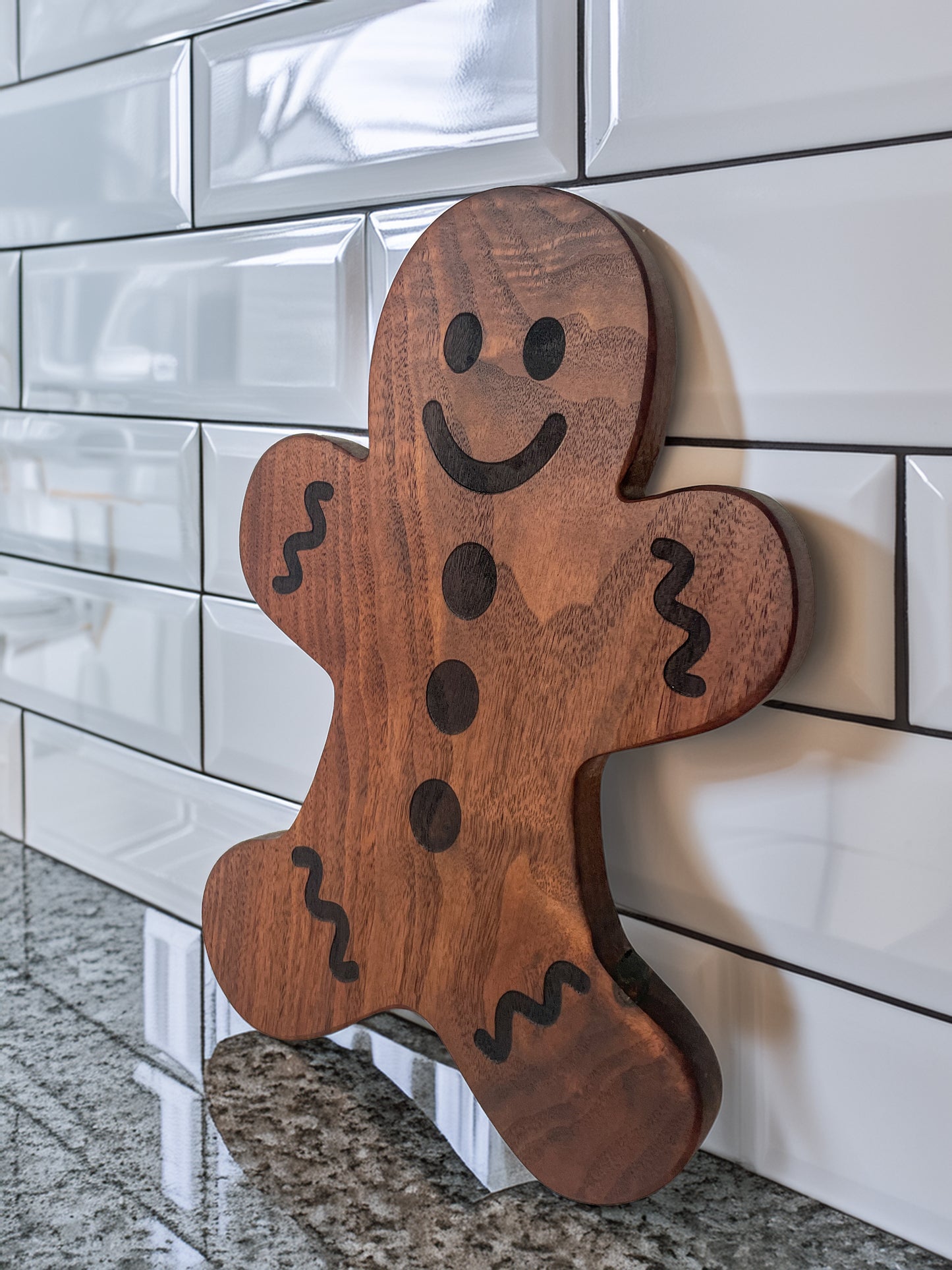 Gingerbread Man Charcuterie Board