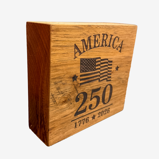 America 250 years block