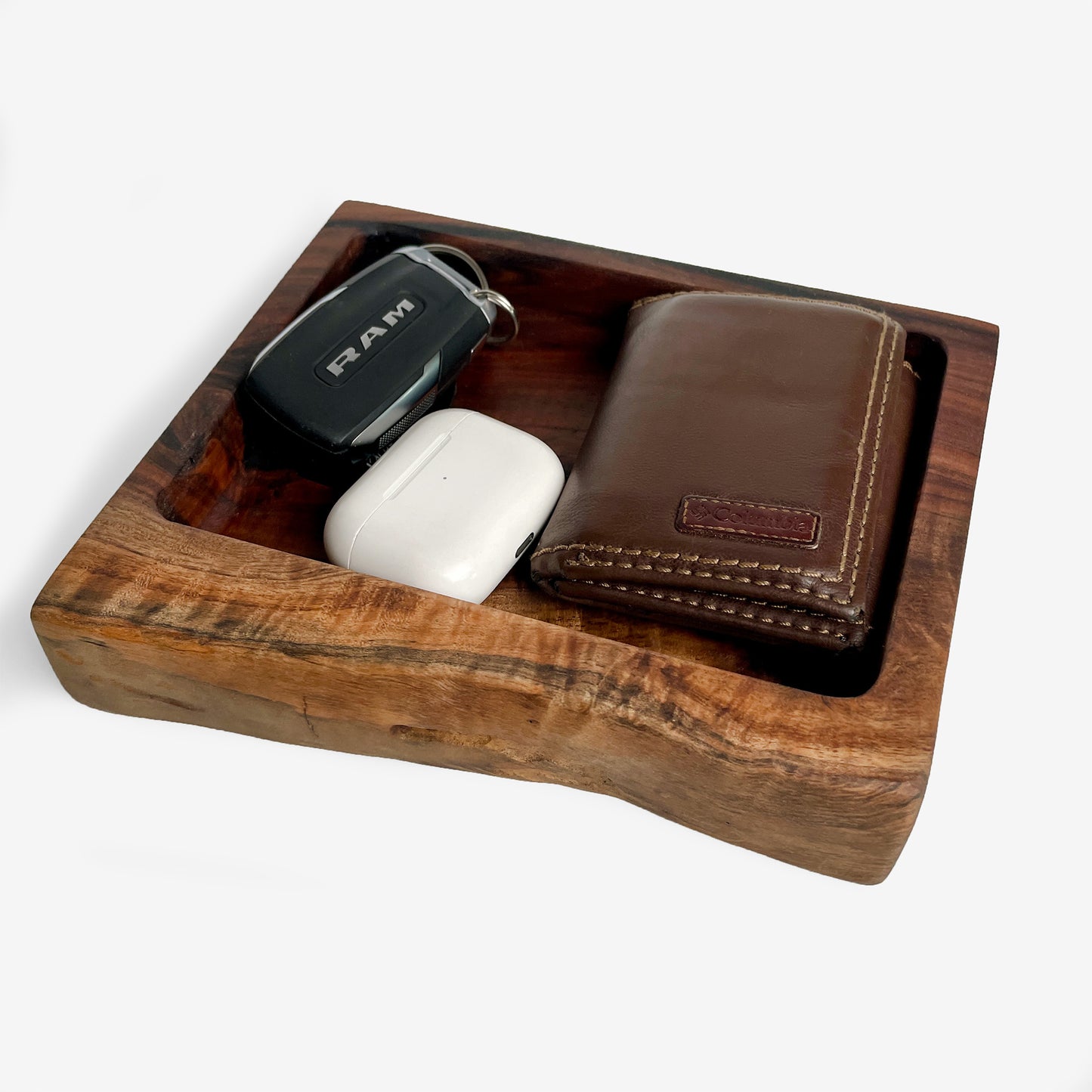 Live Edge Catchall Tray - Walnut