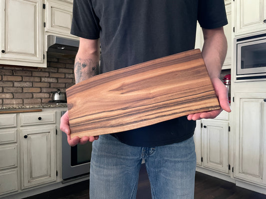 Live Edge Walnut Charcuterie Board