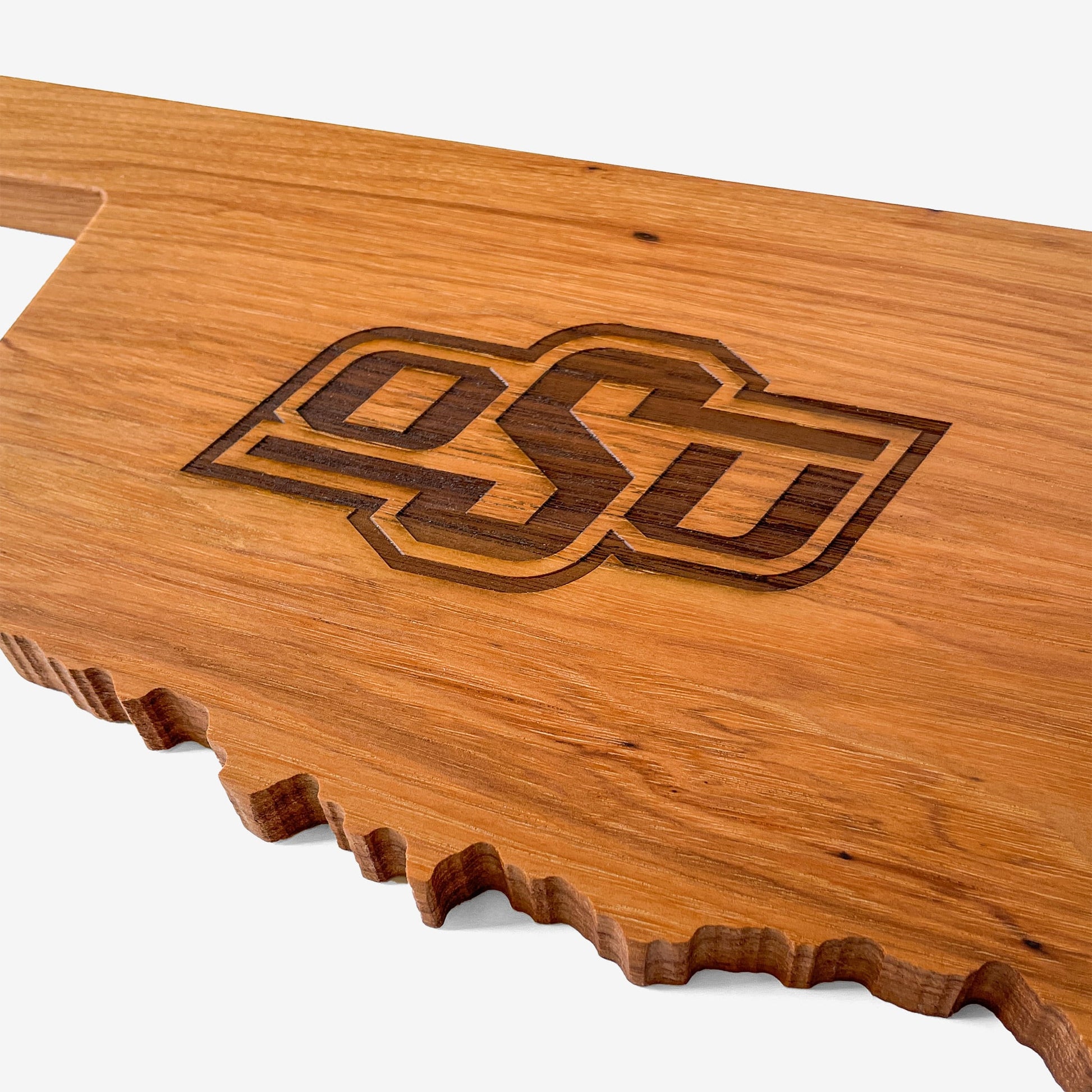 Lids Oklahoma State Cowboys Baseball BBQ 17 x 17 Home Plate Cutting Board  With Trough