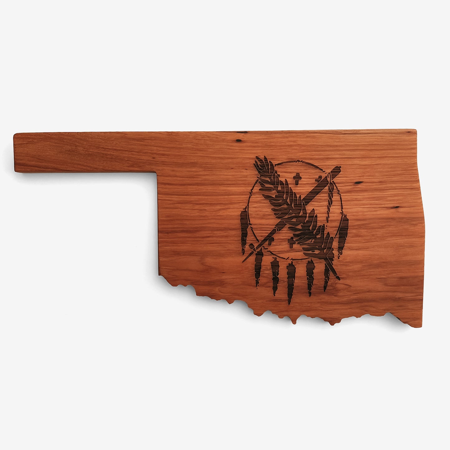 Oklahoma Cutting/Serving Board - Oklahoma Flag