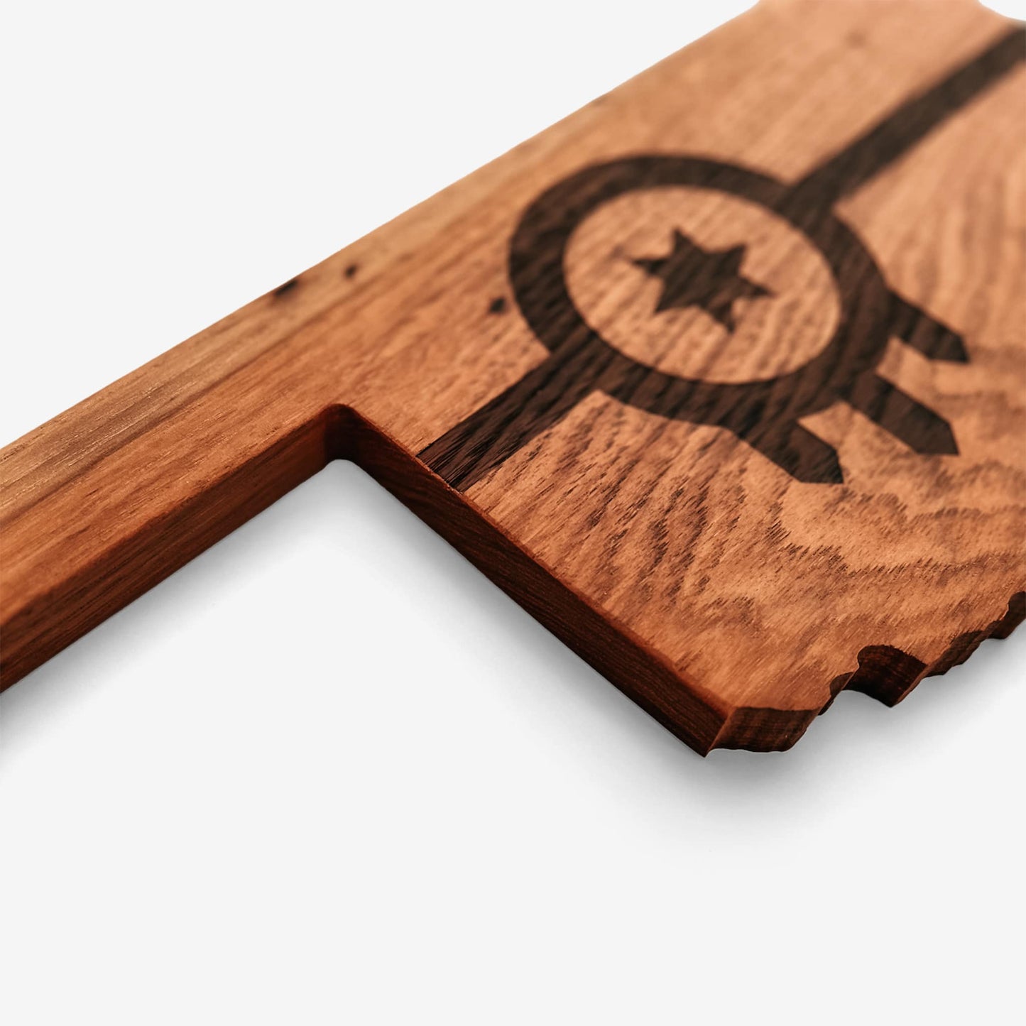 OKLAHOMA CUTTING / SERVING BOARD - TULSA FLAG